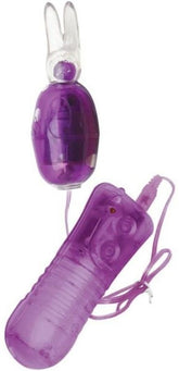 Lavender Bunny Bullet Vibrator - 10 Functions, Wiggling Ears Bullet Vibrators